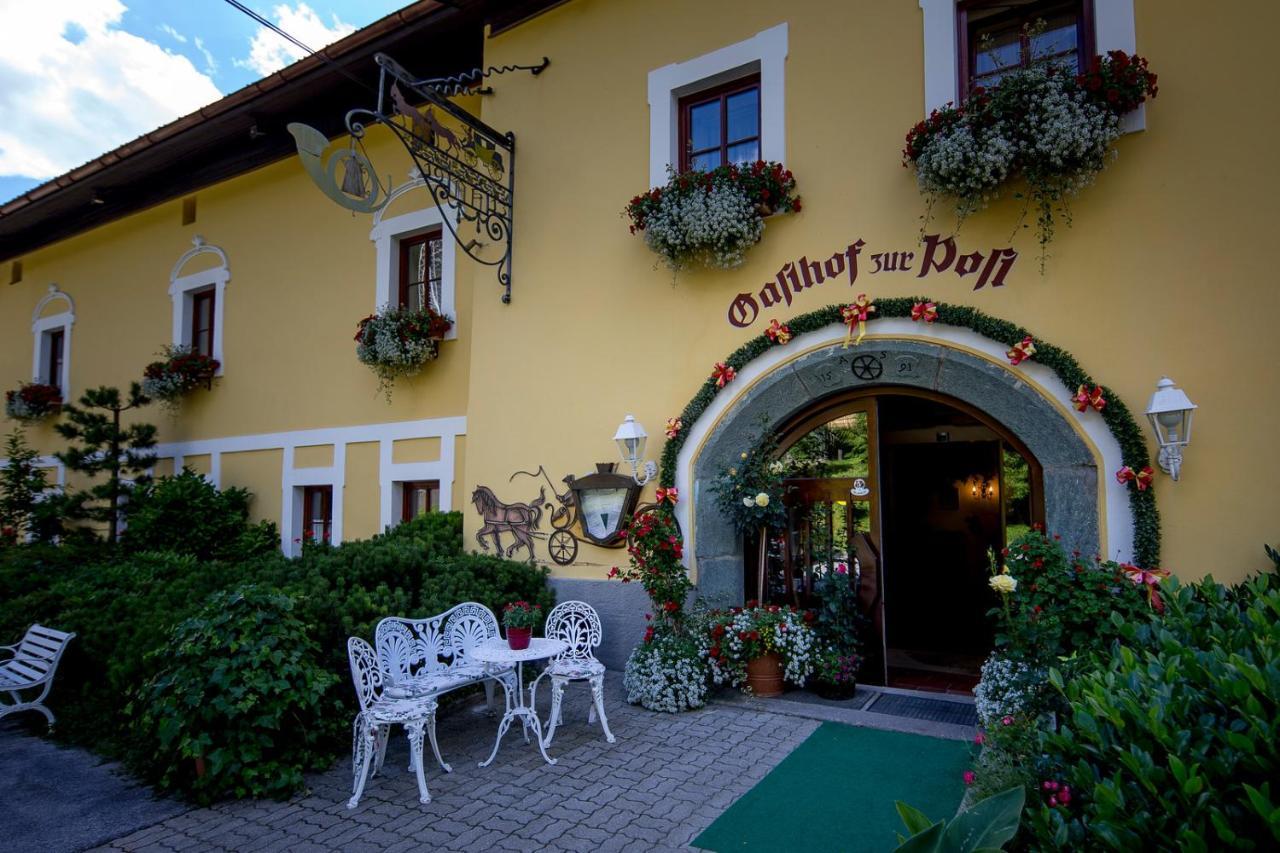 Ferienhotel Gasthof Zur Post Untertauern Bagian luar foto